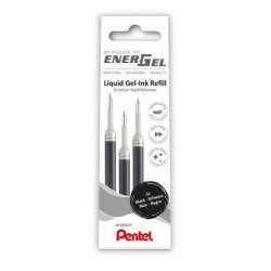 Refill PENTEL EnerGel LR7 0,7 svart 3/fp