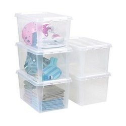 F�rvaringsbox med lock 47L