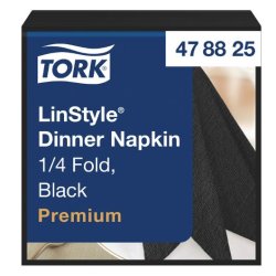 Servett TORK LinStyle sv 39x39cm 50/fp