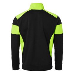 Sweatjacka TOP SWEDE 223 sv/fl gul 4XL