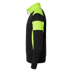 Sweatjacka TOP SWEDE 223 sv/fl gul 5XL