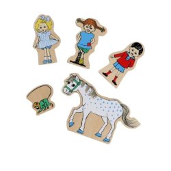 Pippi trfigurset 5 delar