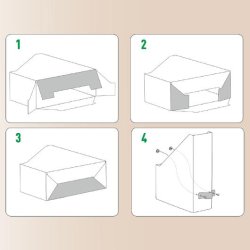 Tidskriftssamlare Leitz Puro beige 2/fp