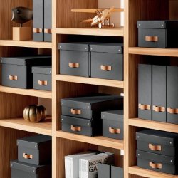 Tidskriftssamlare Leitz Puro svart 2/fp