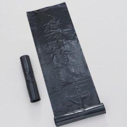 Plasts�ck LDPE 125L 40my svart 10/rl