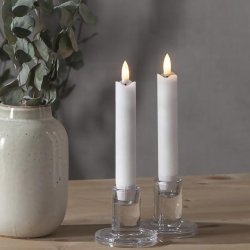 Antikljus STAR T Flamme LED 15cm 2/fp