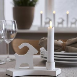 Antikljus STAR T Flamme LED 15cm 2/fp