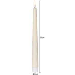 Antikljus STAR T Candy LED gul 2/fp
