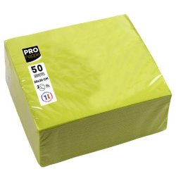 Servetter PRONAPPE 20x20 50/fp kiwi