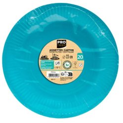 Tallrik PRONAPPE papper 23cm 20/fp turko