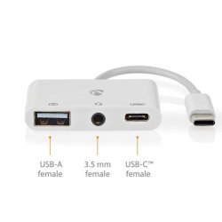 Adapter NEDIS 3-1 USB-C