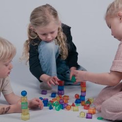 Geometriska 3D former 300g/fp