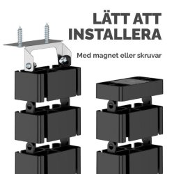 Kabelsamlare FELLOWES CableSpine svart