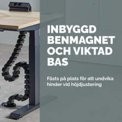 Kabelsamlare FELLOWES CableSpine svart