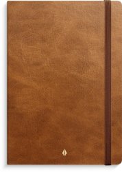 Anteckningsbok BURDE Deluxe A5 brun