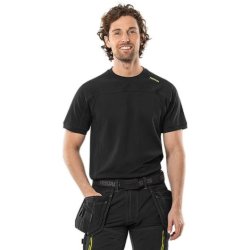 T-shirt funktion FRISTADS 7554 svart 4XL