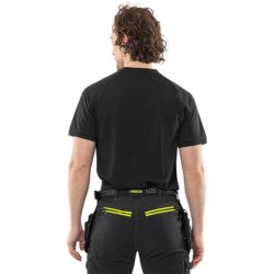 T-shirt funktion FRISTADS 7554 svart 4XL
