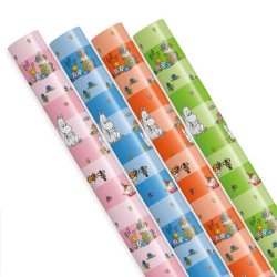 Presentpapper Moomin 70cmx4m