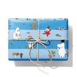 Presentpapper Moomin 70cmx4m