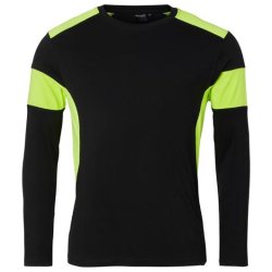 T-shirt l/� TOP SWEDE 212 sv/fl gul 4XL