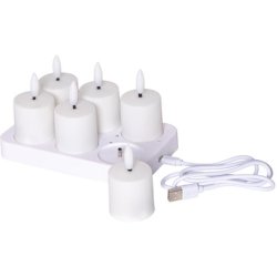 Ledljus START TRADING laddstation 6 ljus