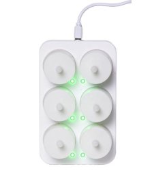 Ledljus START TRADING laddstation 6 ljus