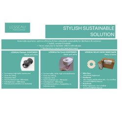 Tv�l LESSEAU skum refill oparf. 12/fp