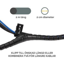 Kabelsamlare FELLOWES Cablezip