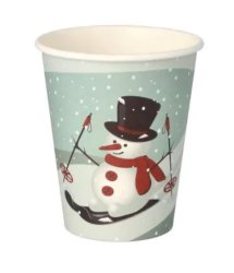 Pappersbgare Snowtime 20cl 50st/rr