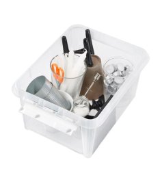 F�rvaringsbox 31 L transparent