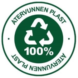 E-handelspse, Postpse 230x325mm Vit med returremsa 100% tervunnen 100st/fp