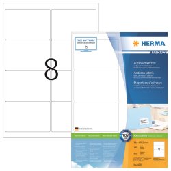 Etikett Premium 93,1x67,7mm, Herma 4269 permanent 800st/fp