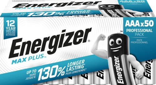 Batteri ENERGIZER Max Plus AAA 50/fp