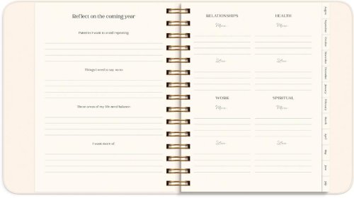 Kalender Life Planner Flowers A5 26/27