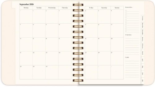 Kalender Life Planner Flowers A5 26/27
