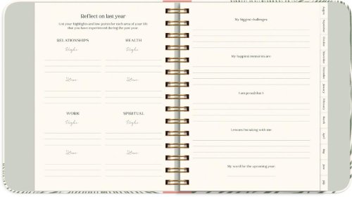 Kalender Life Planner Green A5 26/27
