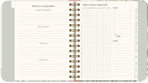 Kalender Life Planner Green A5 26/27