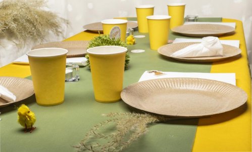 Pappersb�gare PRONAPPE 20cl 15/fp gul