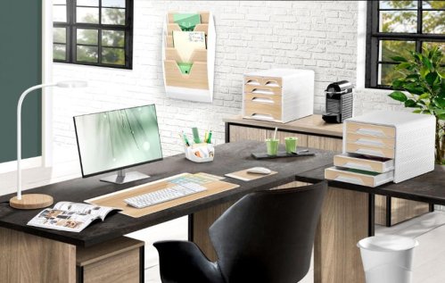 Blankettbox CEP Smoove 5-ldor vit/beech