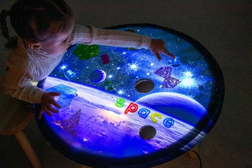 Ljusbord Science Rund 50cm LED