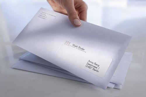 Etikett AVERY LASER 105x74mm 800/FP