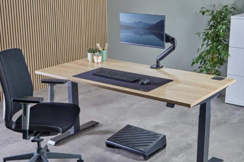 Musmatta FELLOWES Breyta 80x40 svart