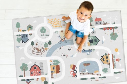 Lekmatta Bondg�rd 130x180cm