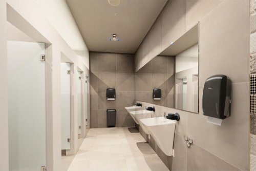 Dispenser LESSEAU tv�l manuell svart