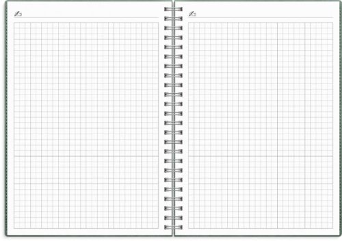 Kalender Study Twist A5 gr�n 26/27