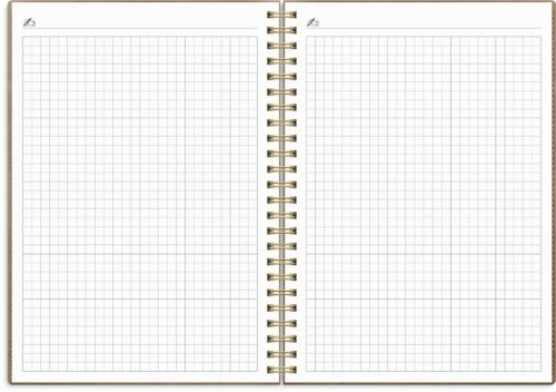 Kalender Study Twist A5 mocca 26/27