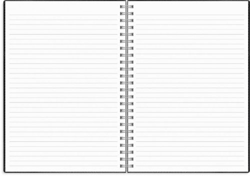 Kalender Study Twist A5 svart 26/27