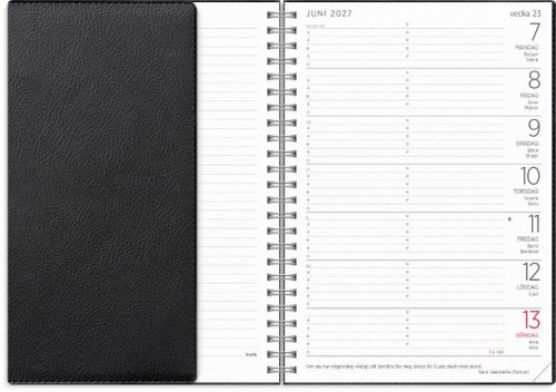 Stor Veckokalender Twist 2027 svart