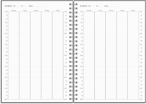 Kalender Study A5 stone 26/27