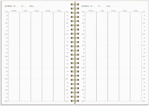 Kalender Study Story A5 blomma 26/27